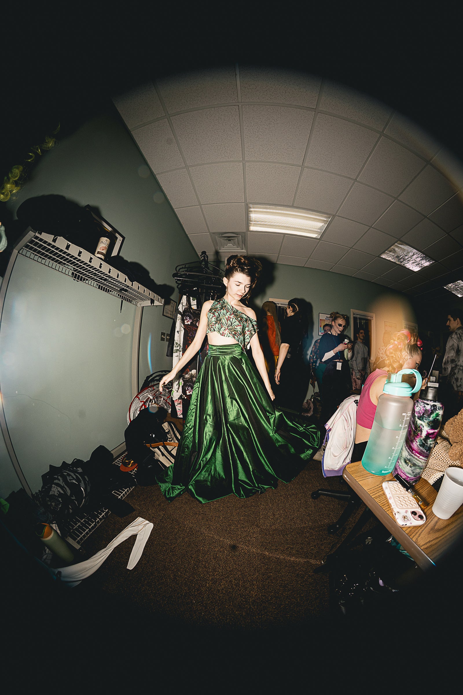 BEHIND THE SCENES, NOTHING STAYED STILL