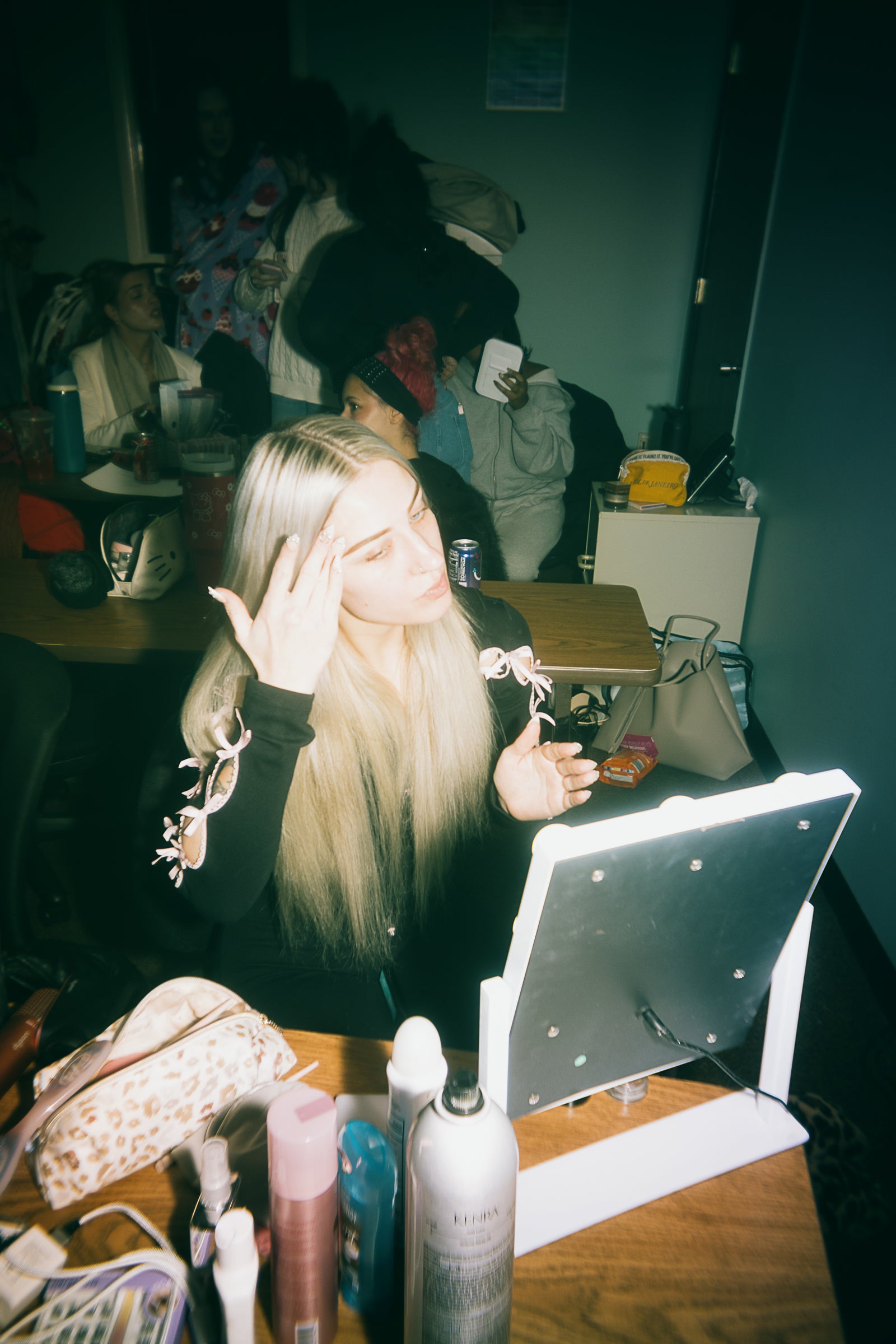 BEHIND THE SCENES, NOTHING STAYED STILL