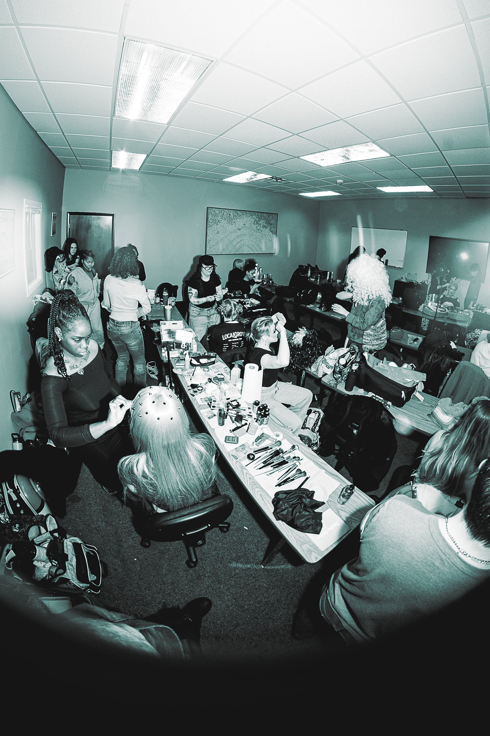 BEHIND THE SCENES, NOTHING STAYED STILL